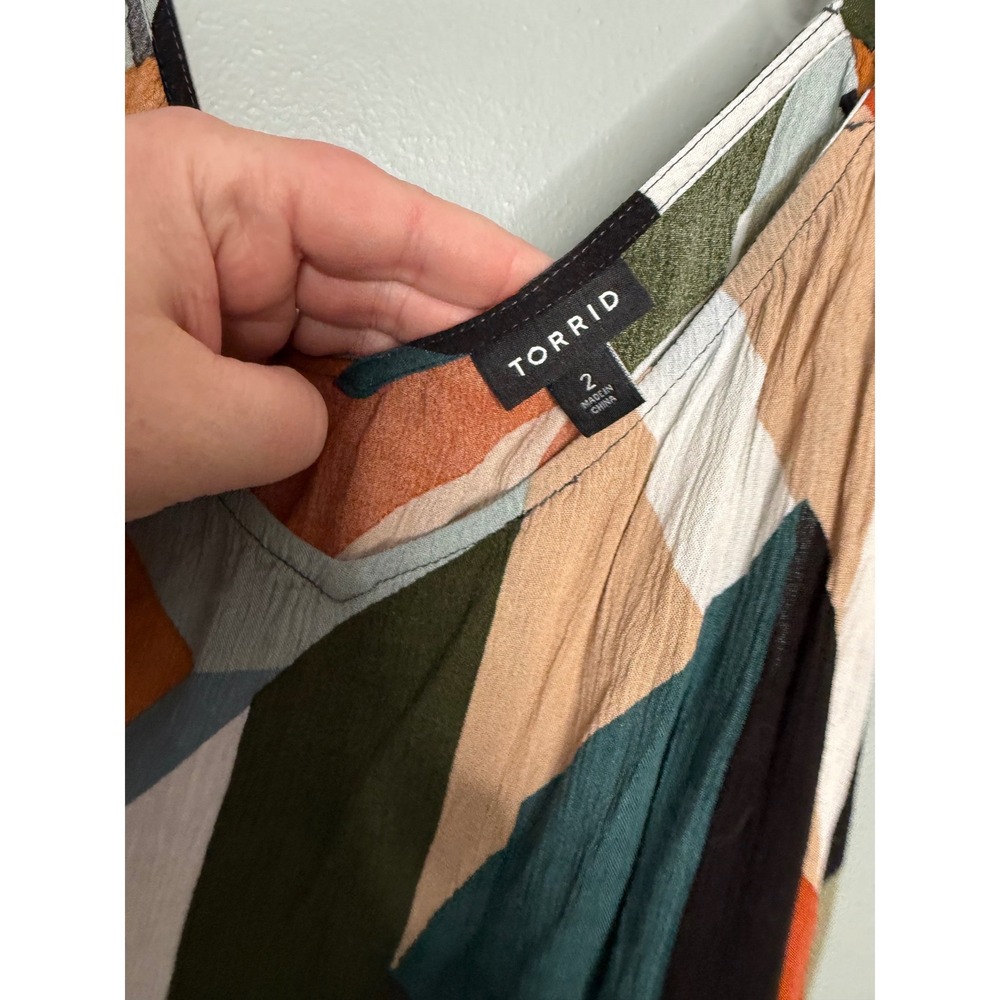 Torrid Sophie Crinkle Gauze swing‎ cami - Picture 3 of 8